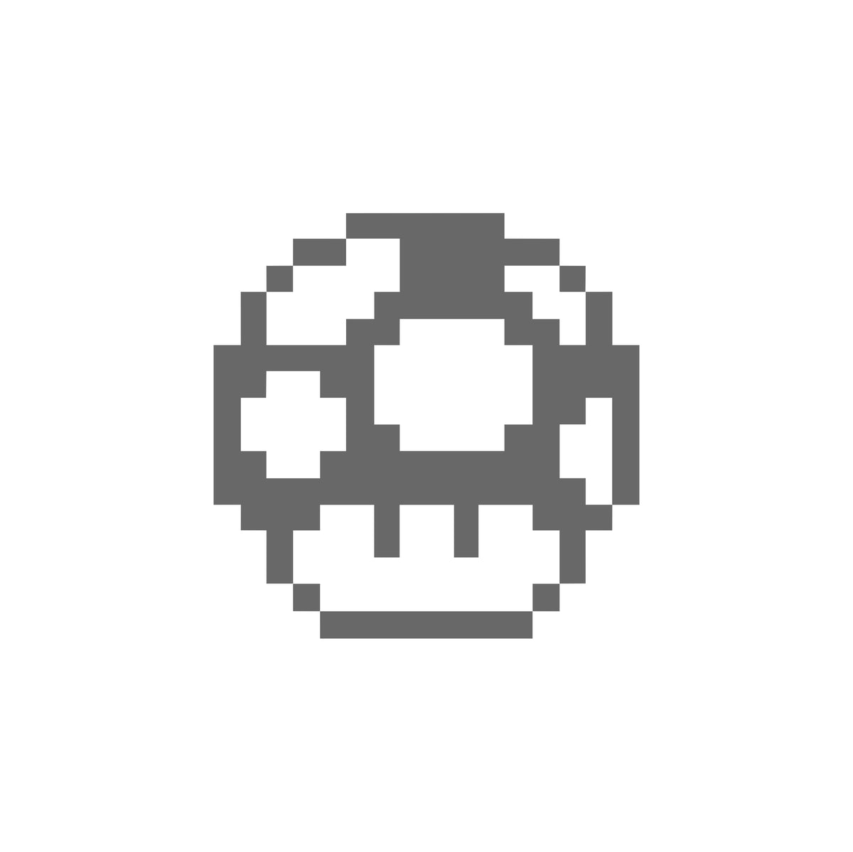 1 up 8 bit Sticker