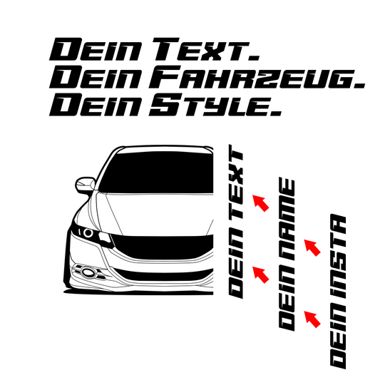 Honda Odyssey RB3 BJ 2013 – personalisierbares Shirt & Hoodie