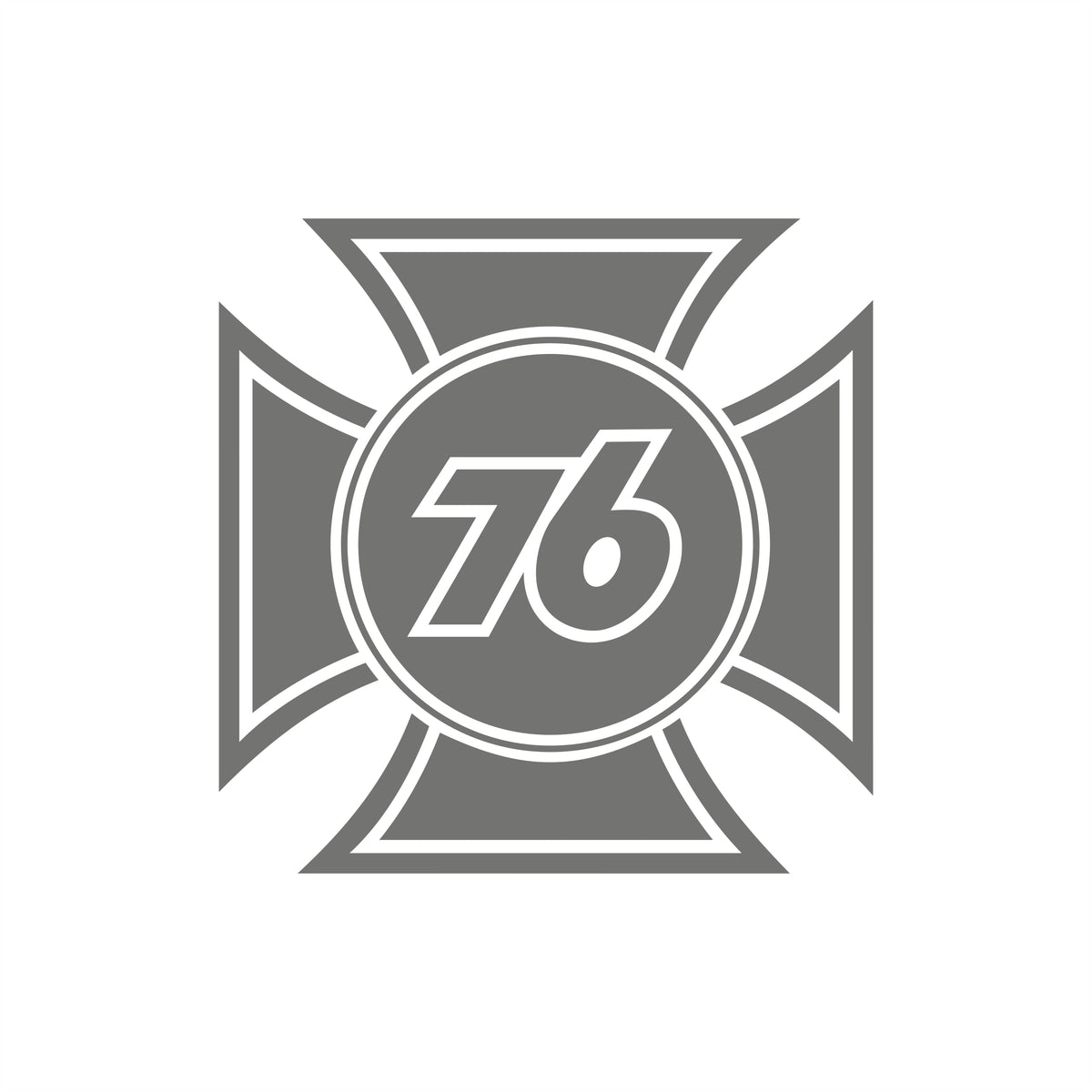Iron Cross 76 Sticker
