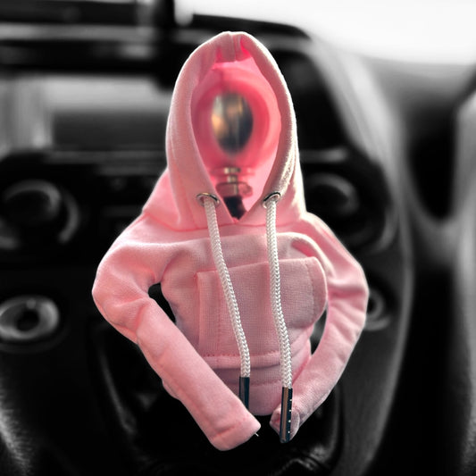 Kapuzepulli Mini Schalthebel - Rosa -