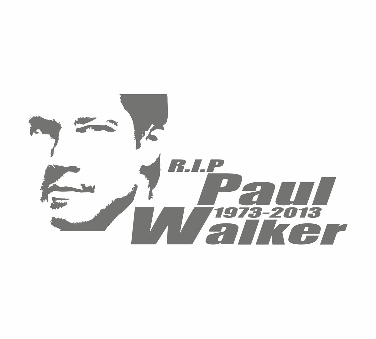 Rip Paul Walker Portrait