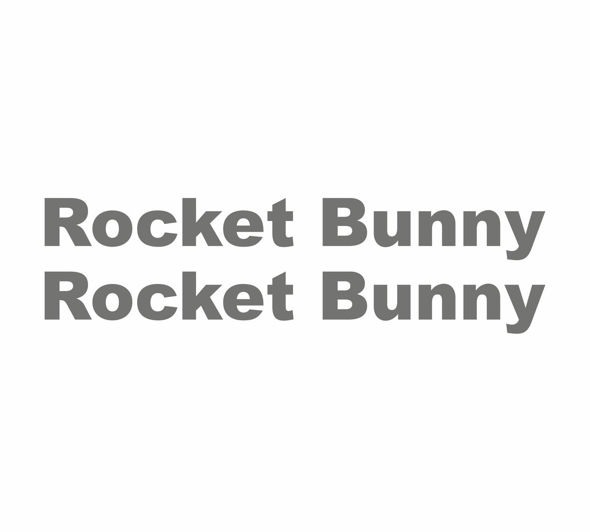 Rocket Bunny 17 cm Sticker