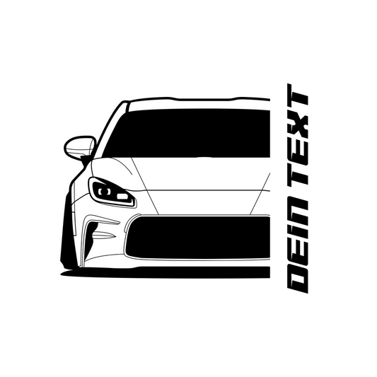 Toyota GR86 BJ 2021 – personalisierbares Shirt & Hoodie