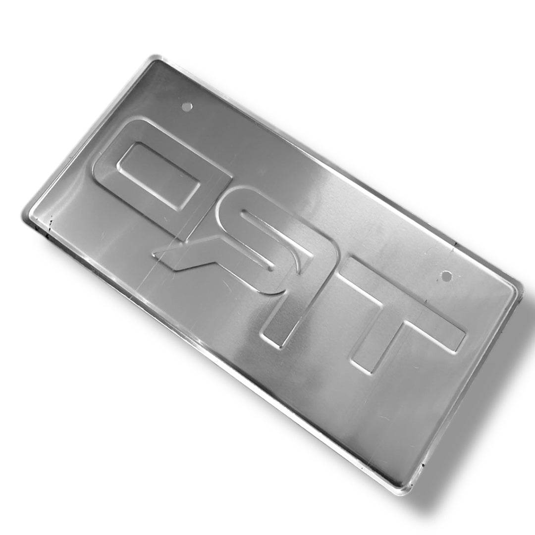 TRD Schwarz JDM License Plate 4