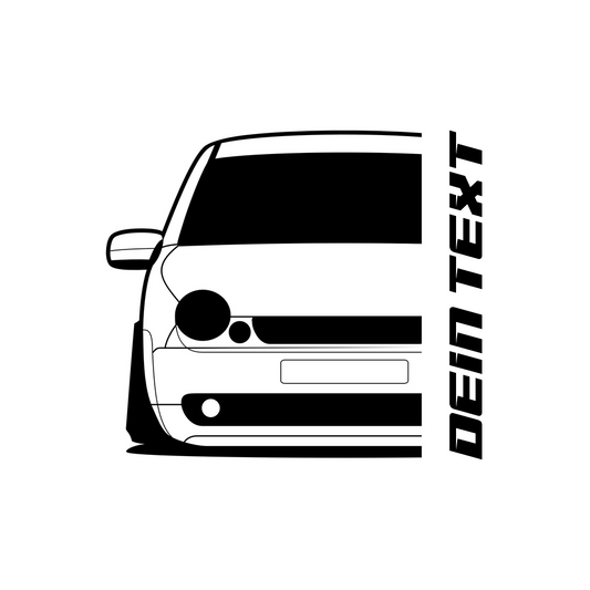 VW Lupo BJ 1998 – personalisierbares Shirt & Hoodie
