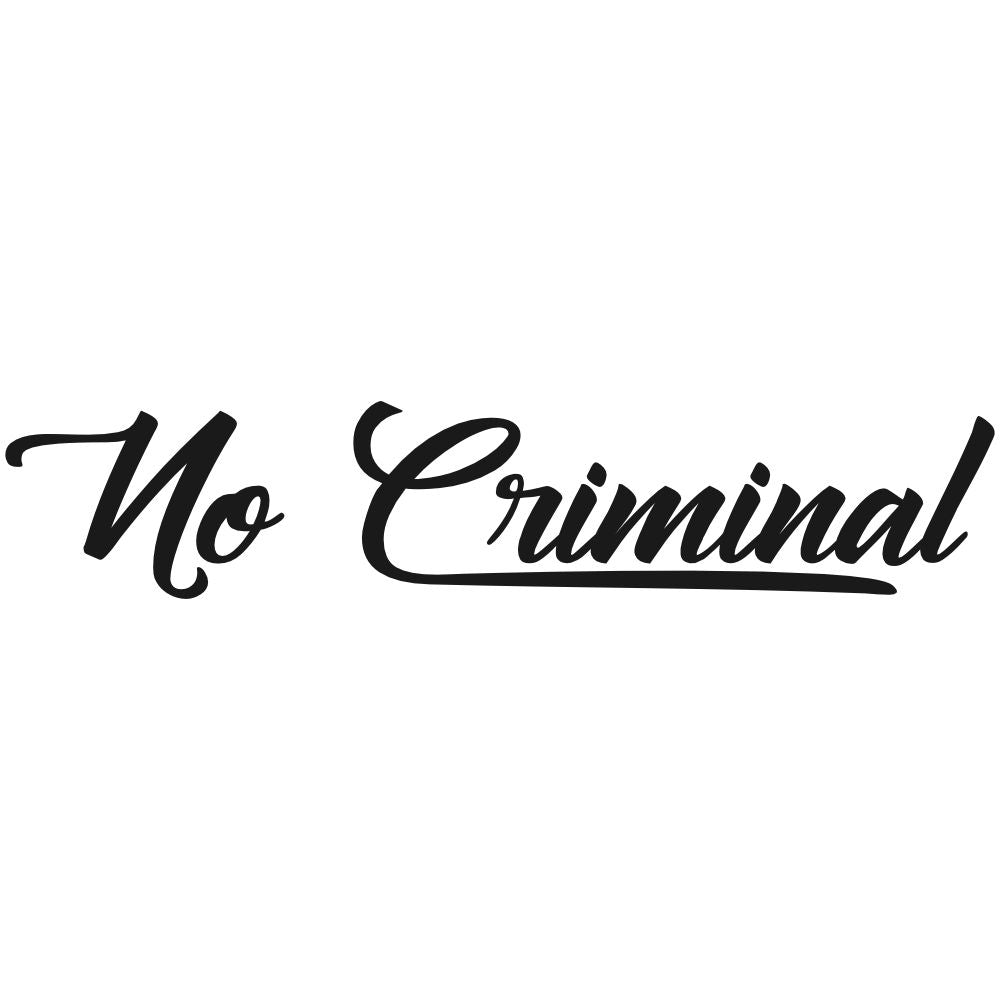 No criminal record