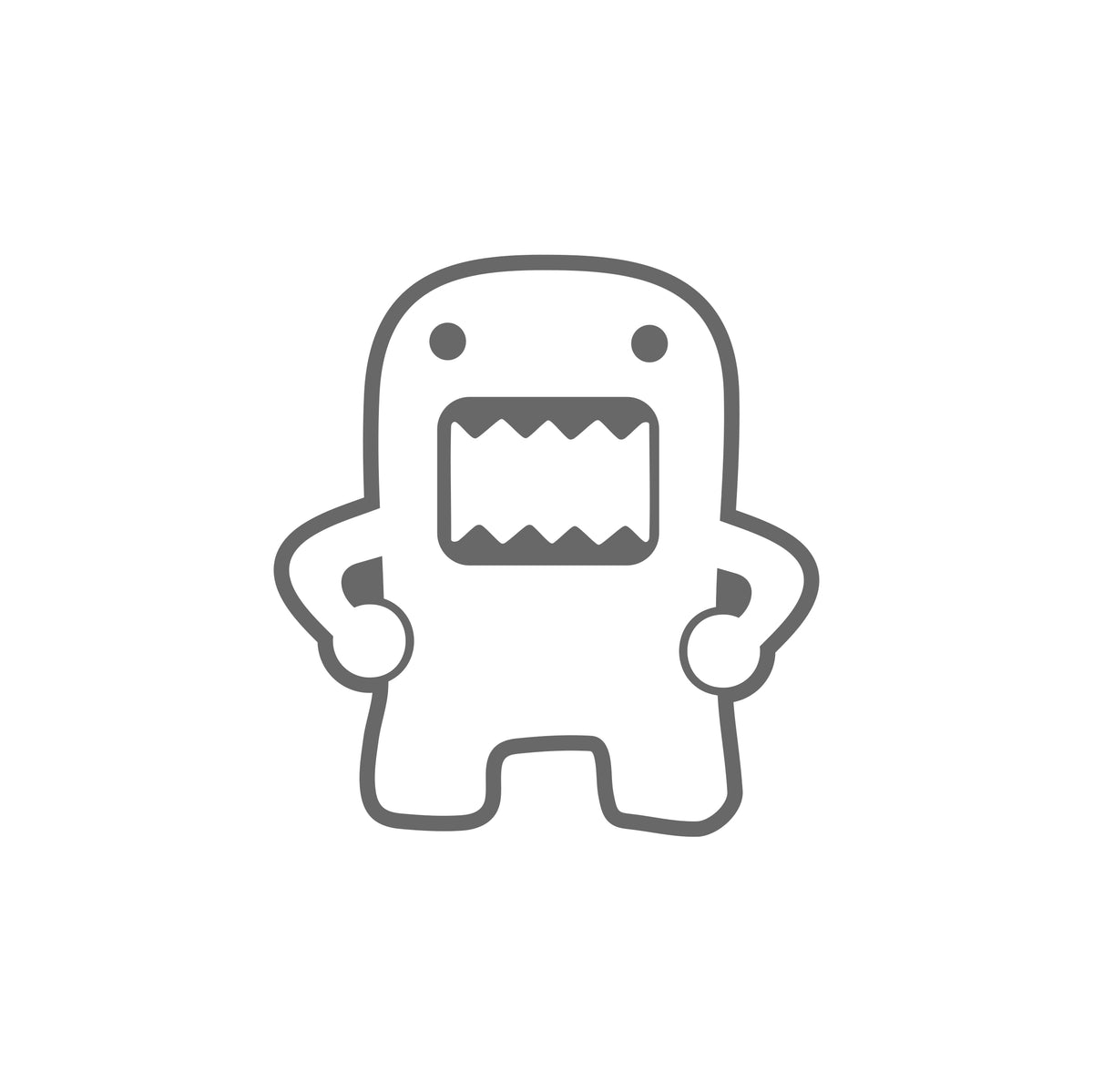 domu kun angry Sticker