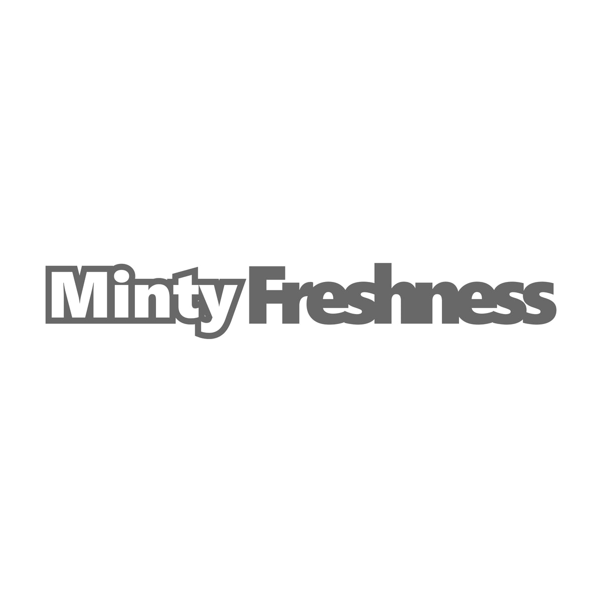 Minty Freshness 17 cm Sticker
