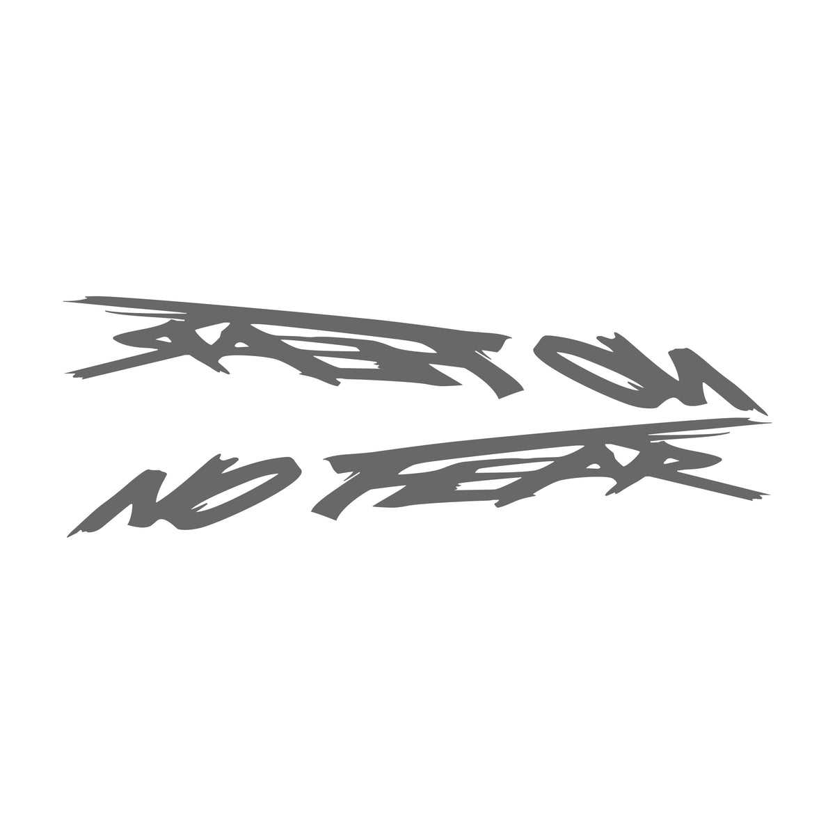 No Fear Set 17 cm Sticker