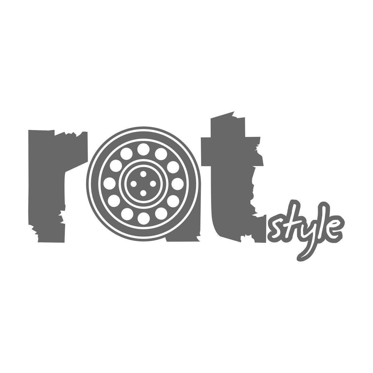Rat Style 17 cm Sticker