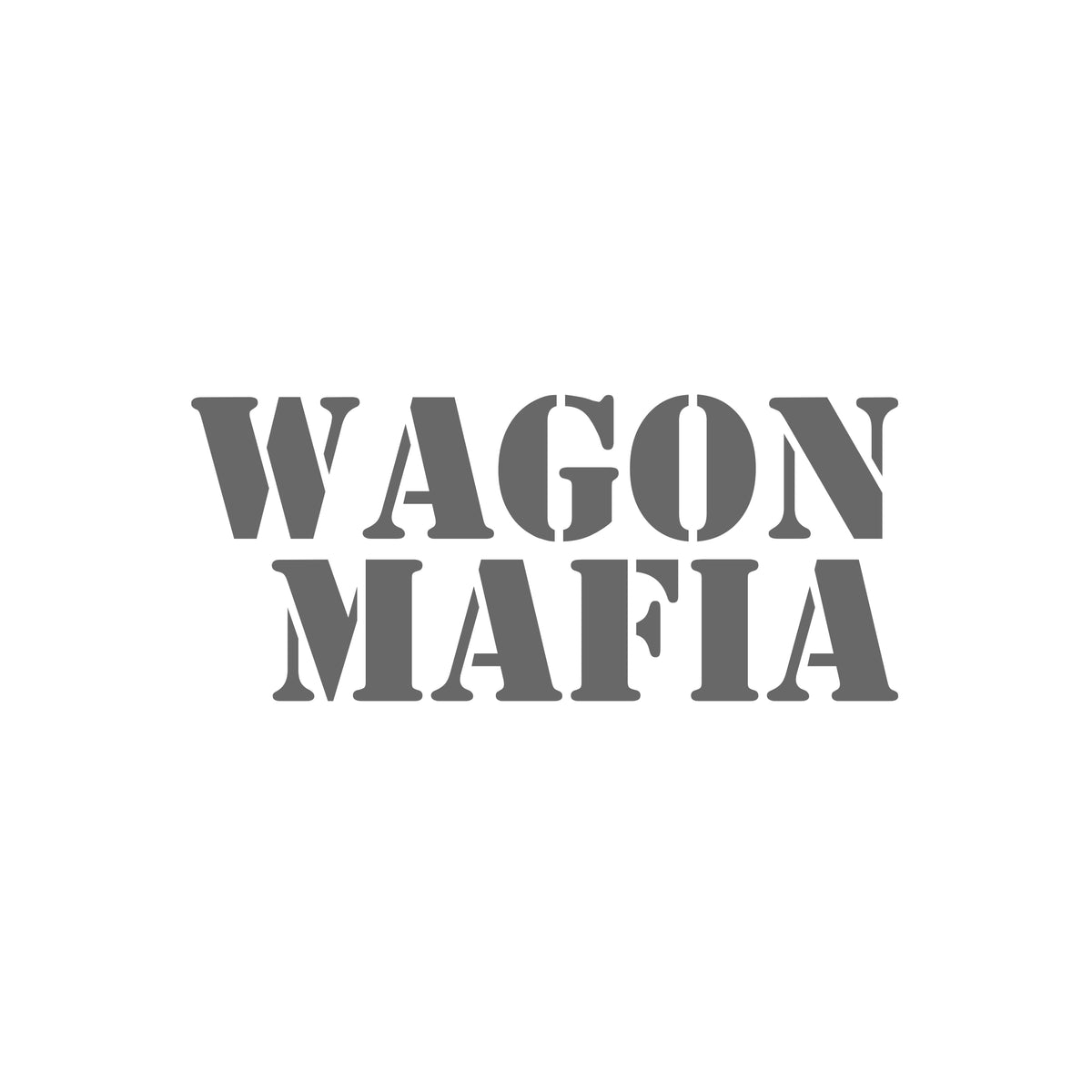 Wagon Mafia Army Sticker