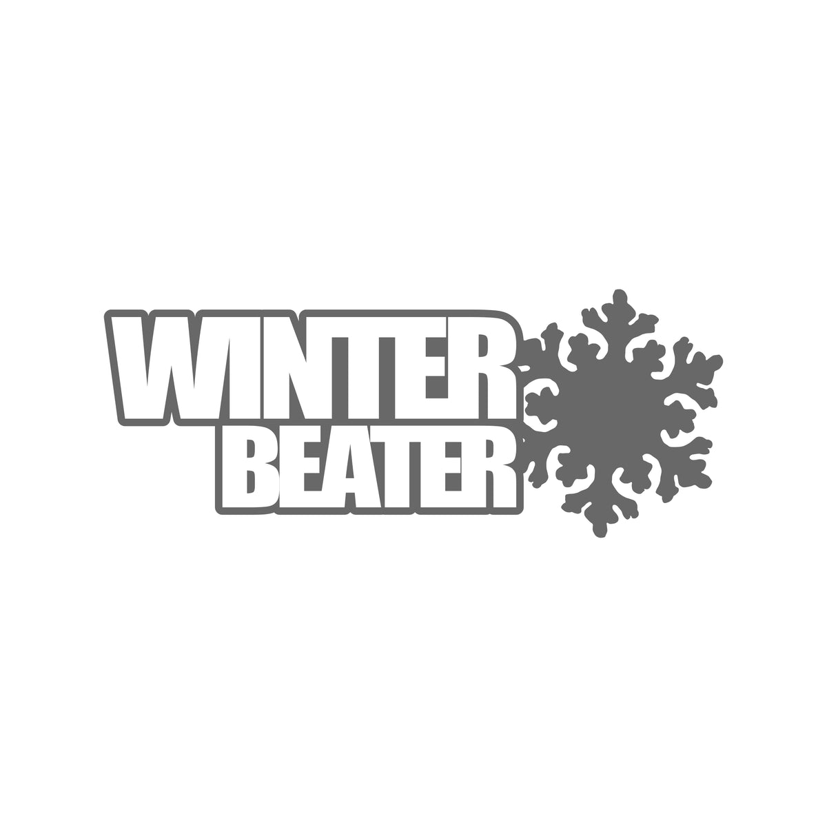 Winter Beater Small 17 cm Sticker