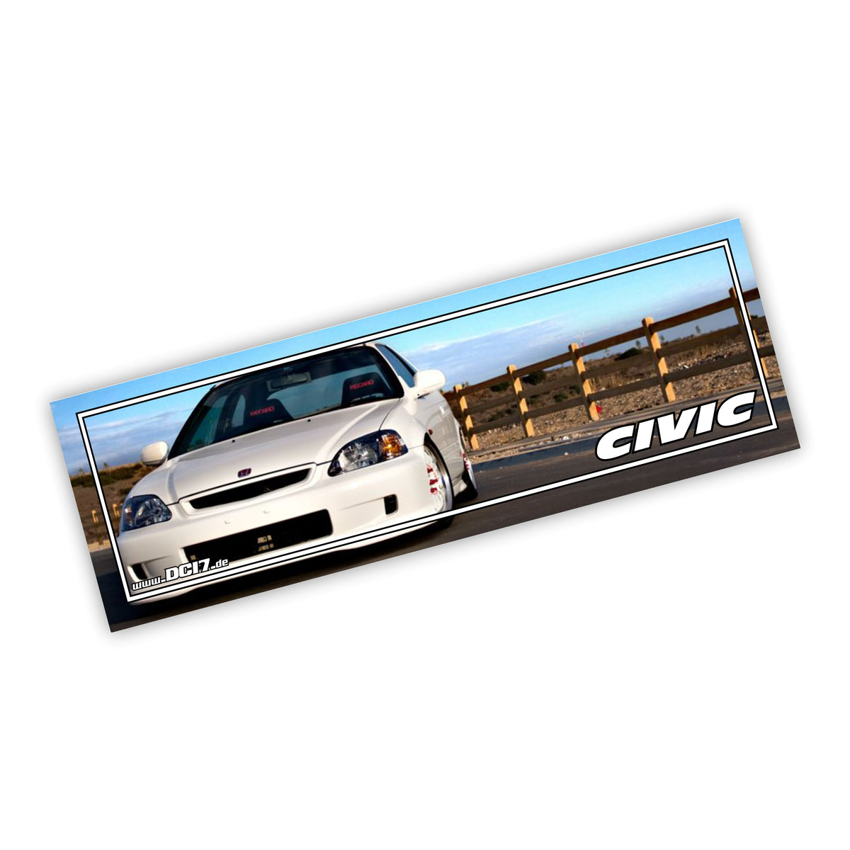 Honda Civic EK Slapsticker