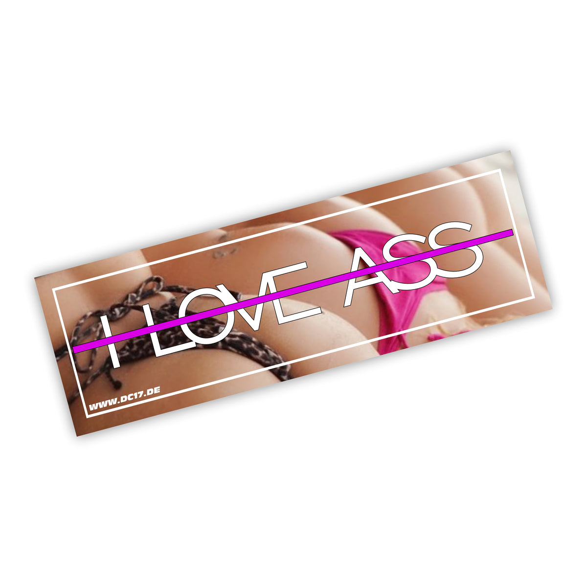 I Lova Ass Slapsticker