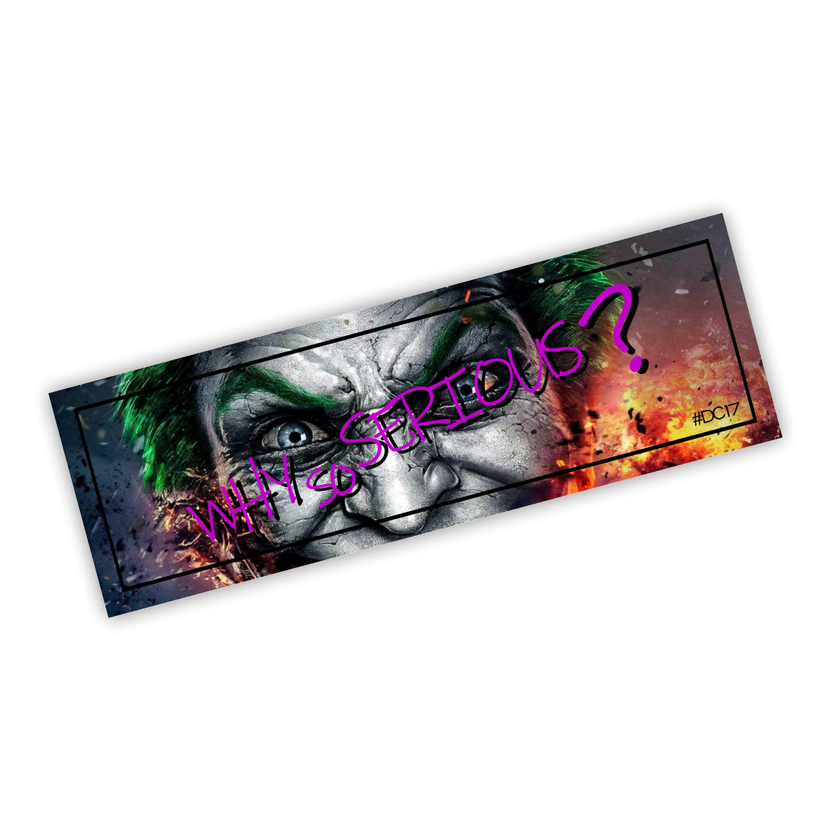 Joker Why so serious Slapsticker