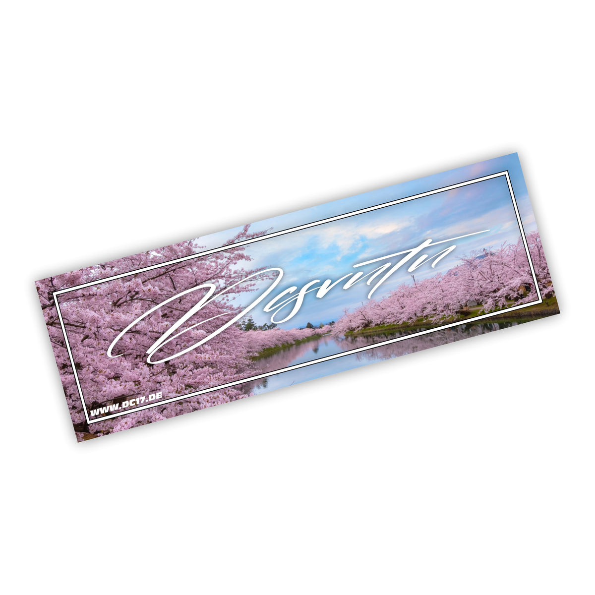 Kirschblueten Lake Slapsticker