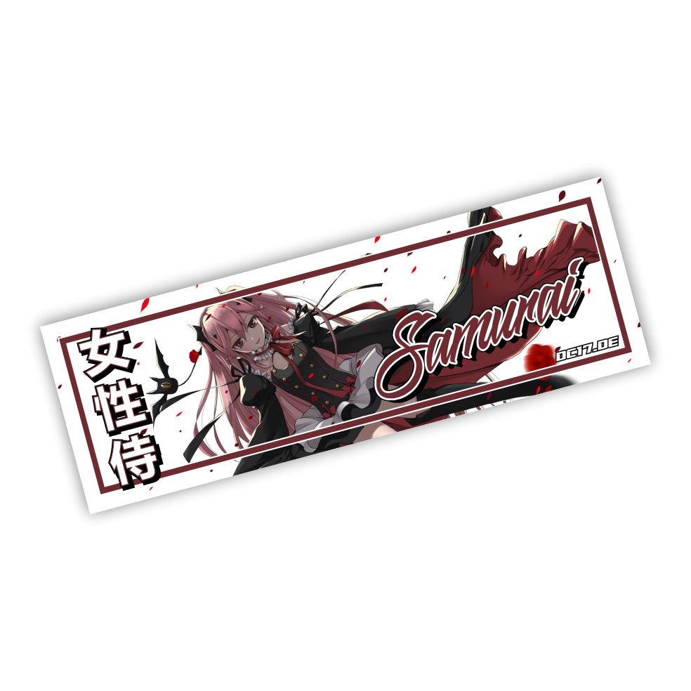 Lady Samurai Anime Slapsticker