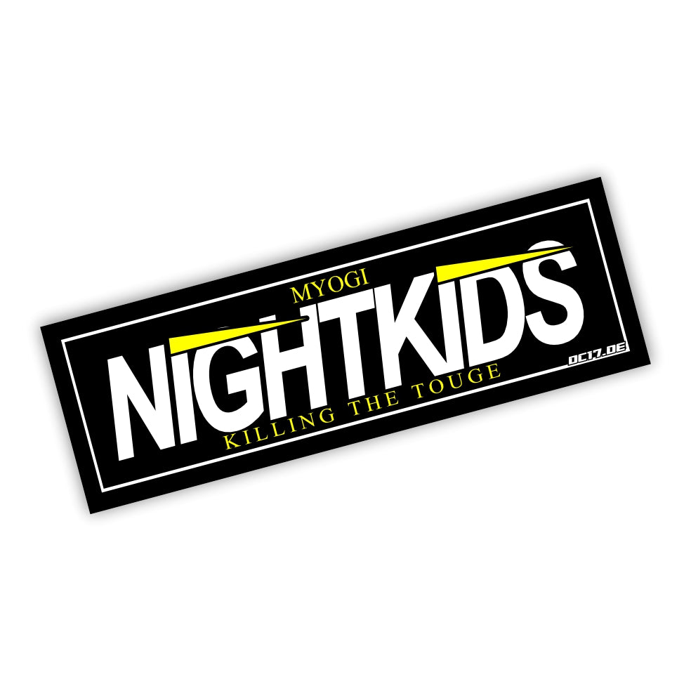 Nightkids Killing the touge Slapsticker