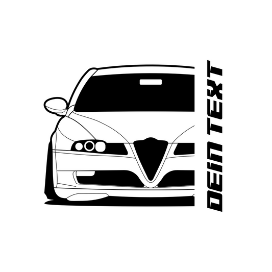 Alfa Romeo GT BJ 2003 – personalisierbares Shirt & Hoodie