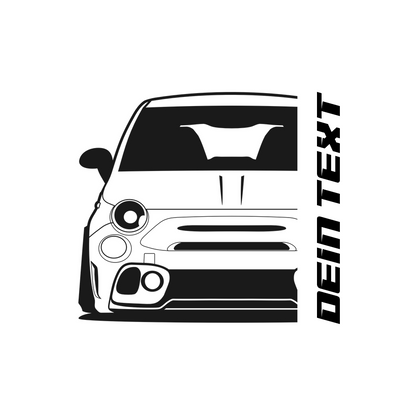 Fiat Abarth 595 MY 2019 – customizable Shirts & Hoodies