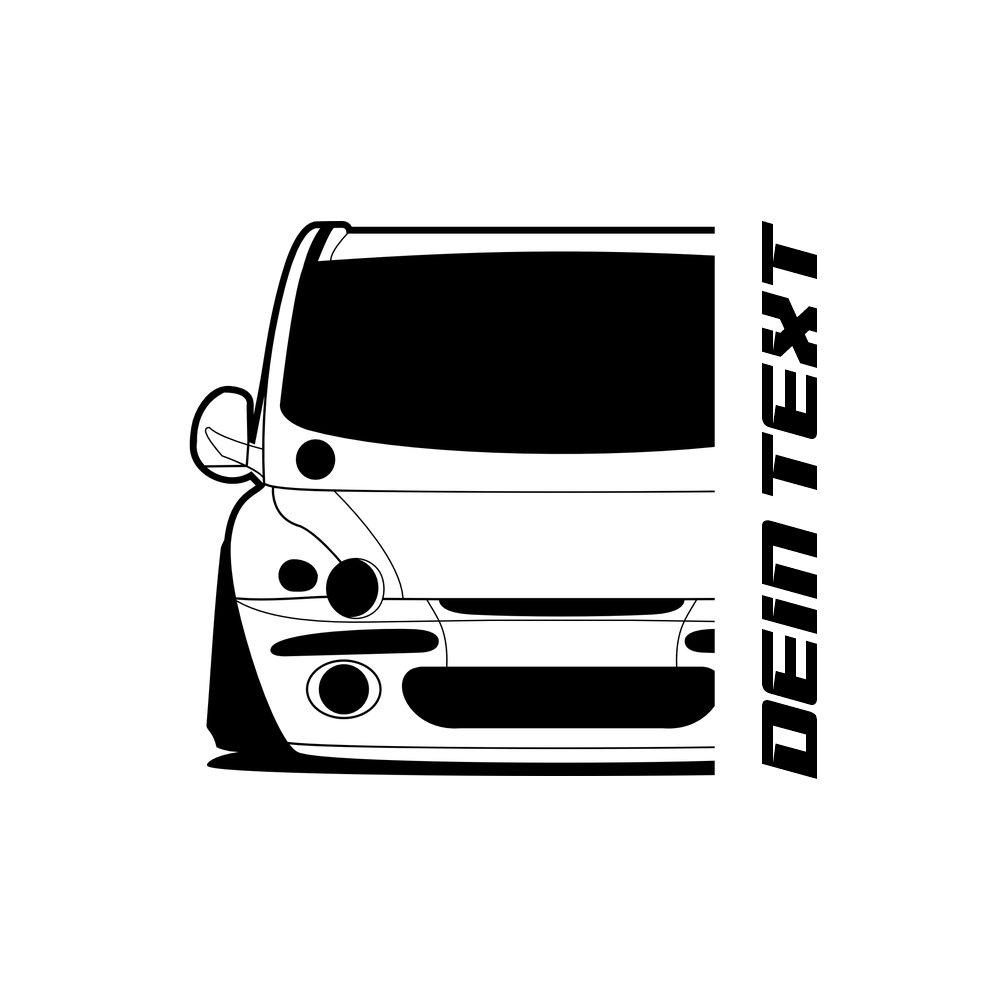 1999 Fiat Multipla – customizable Shirts & Hoodies