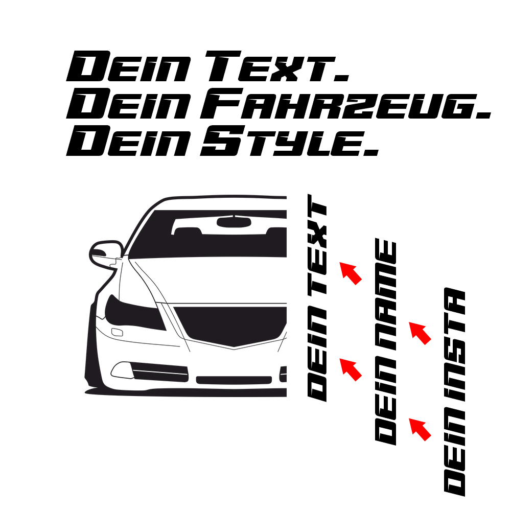 Honda Legend KB1 BJ 2006 – personalisierbares Shirt & Hoodie