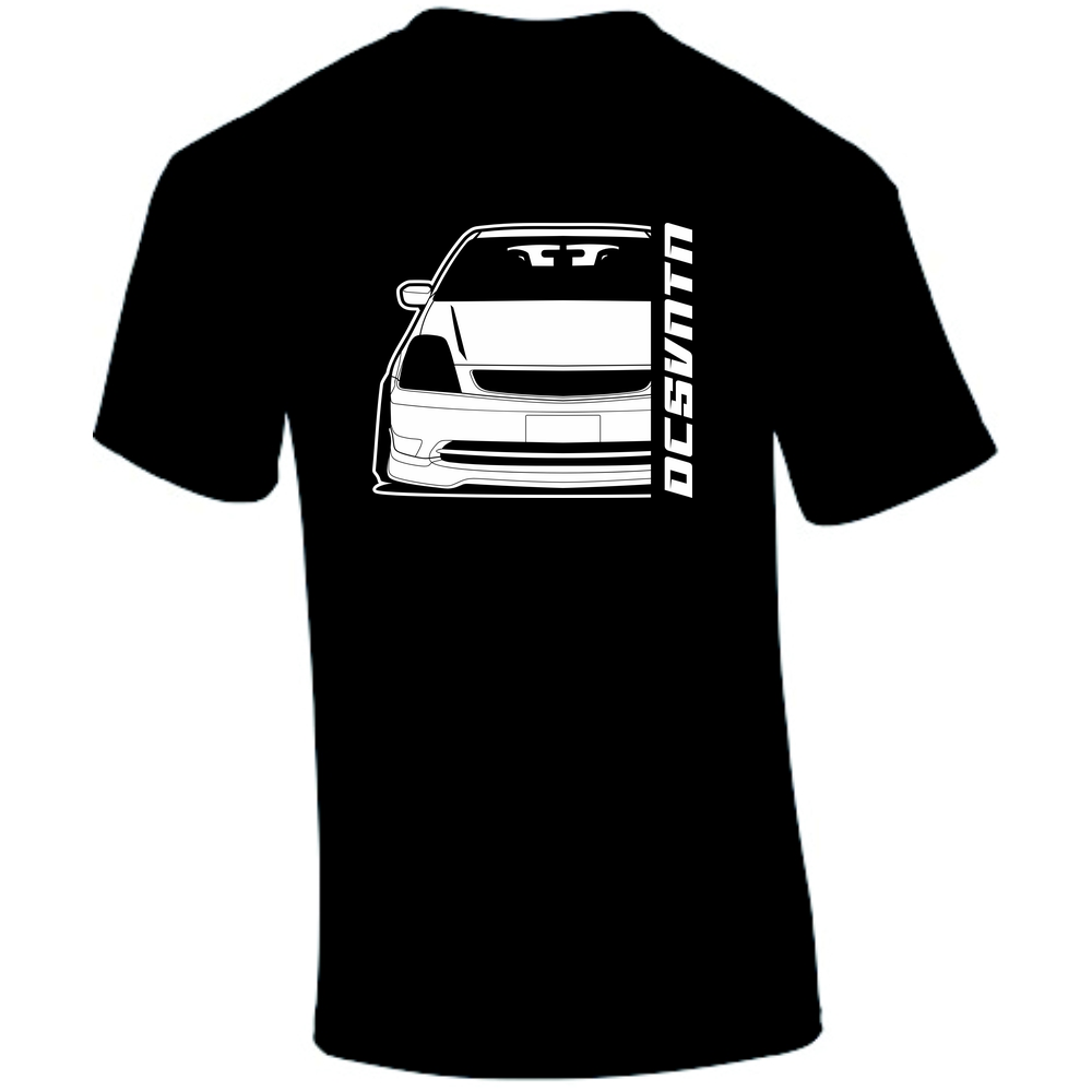 Honda Stream Prefacelift BJ 2000 – personalisierbares Shirt & Hoodie