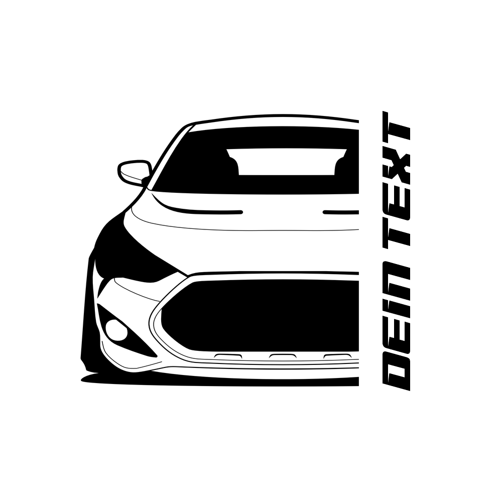 Hyundai Veloster FS Turbo MY 2011 – customizable Shirts & Hoodies