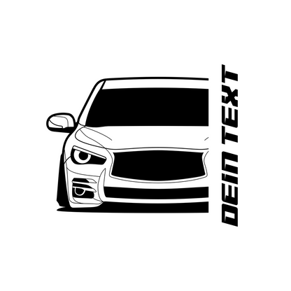 Infinity Q50 BJ 2013 – personalisierbares Shirt & Hoodie