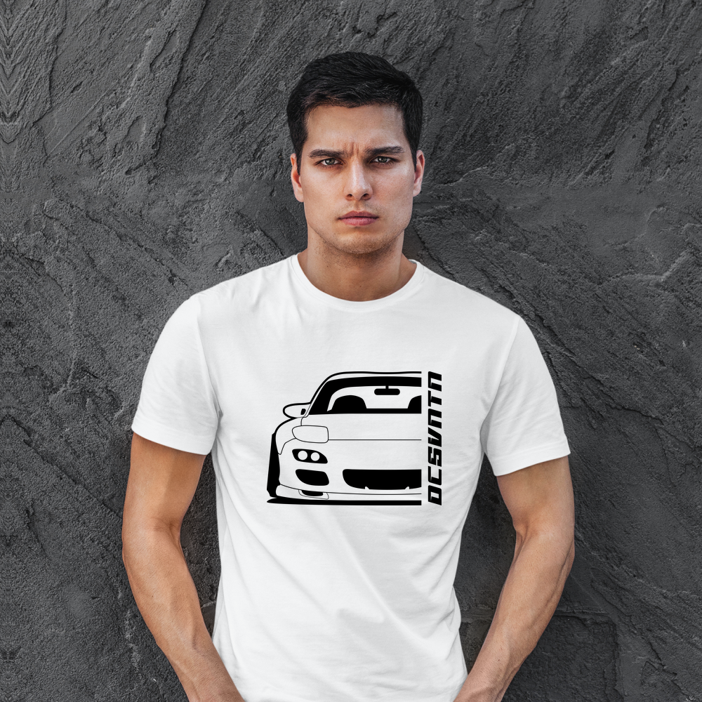 Mazda RX-7 FD BJ 1992 – personalisierbares Shirt & Hoodie