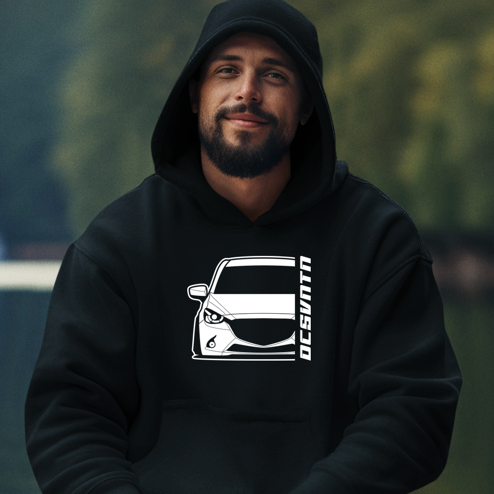 Mazda 2 DJ1 MY 2015 – customizable Shirts & Hoodies