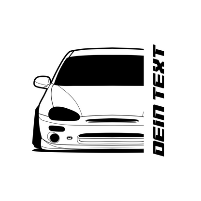 Mazda MX-3 BJ 1991 – personalisierbares Shirt & Hoodie