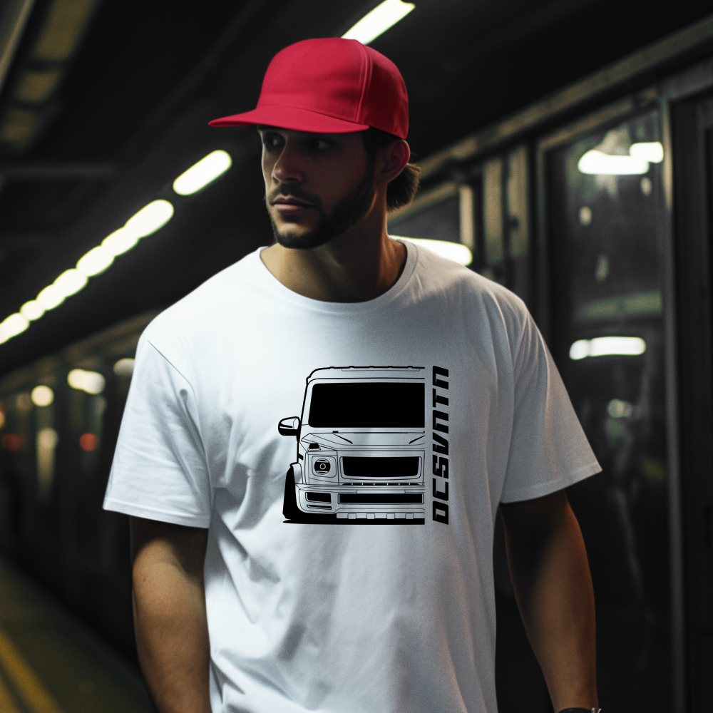 Mercedes G-Klasse BJ 2018 – personalisierbares Shirt & Hoodie
