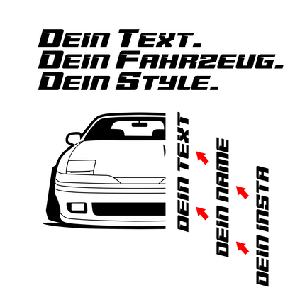 Mitsubishi Eclipse D20 MY 1990 – customizable Shirts & Hoodies