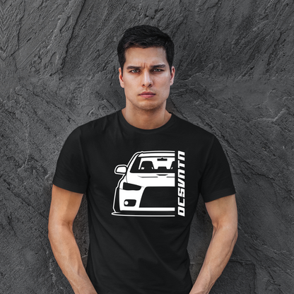 Mitsubishi Lancer Evolution X EVO BJ 2008 – personalisierbares Shirt & Hoodie