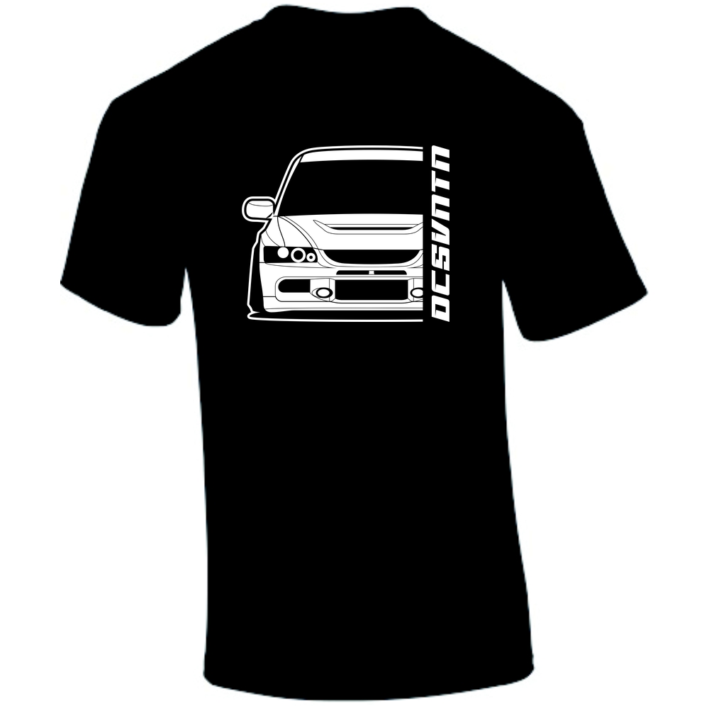 Mitsubishi Lancer Evolution 9 EVO BJ 2005 – personalisierbares Shirt & Hoodie