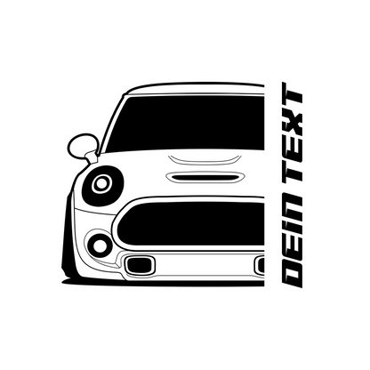 Mini Cooper S BJ 2014 – personalisierbares Shirt & Hoodie