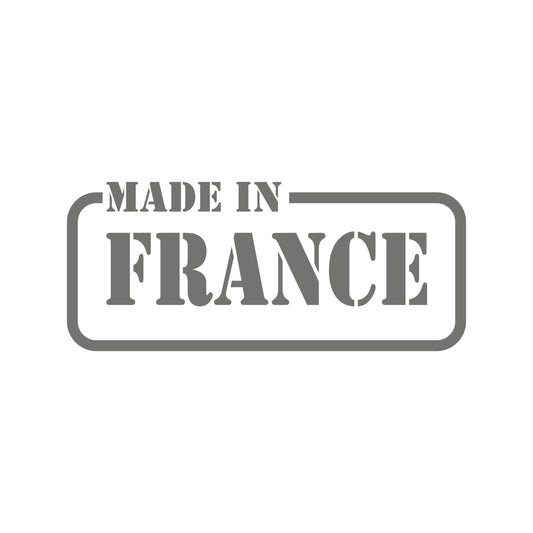 Made in France – 12 cm Autofolie Sticker