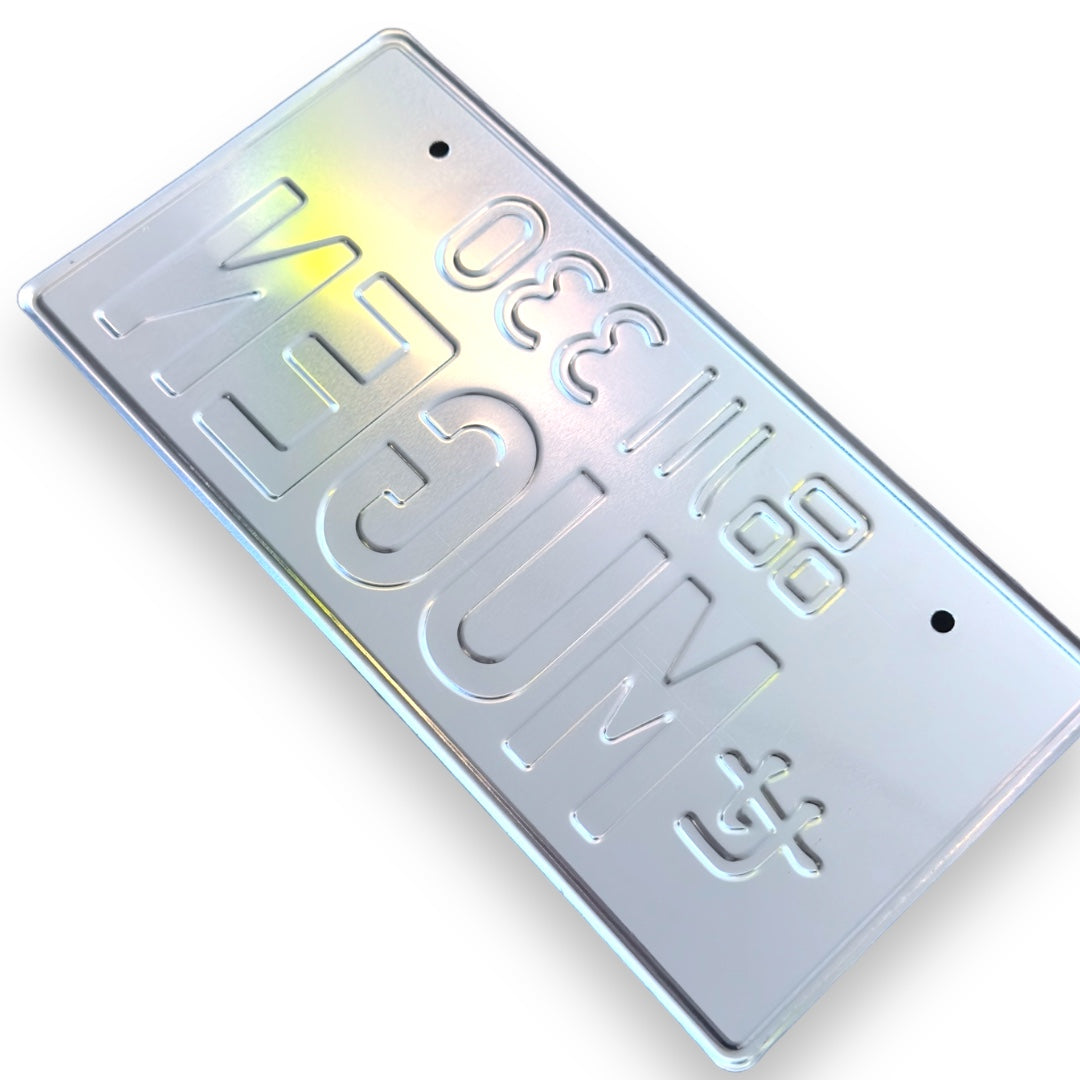 Mugen JDM License Plate 6