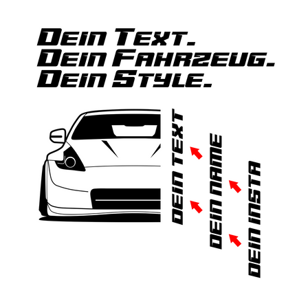 Nissan 370Z Nismo BJ 2010 – personalisierbares Shirt & Hoodie