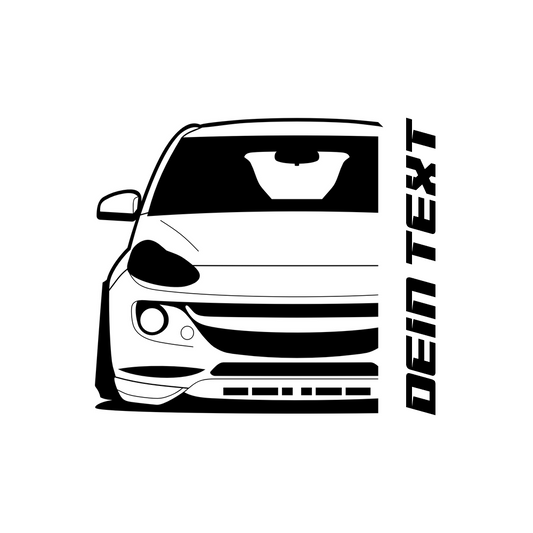 Opel Adam BJ 2013 – personalisierbares Shirt & Hoodie