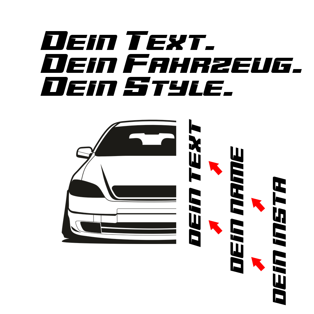 Opel Astra G Fog Light MY 1998 – Customizable Shirts & Hoodies