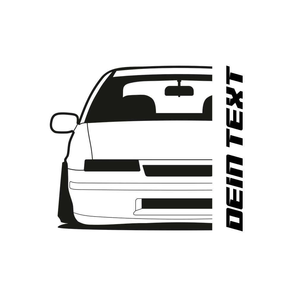 Opel Calibra BJ 1989 – personalisierbares Shirt & Hoodie