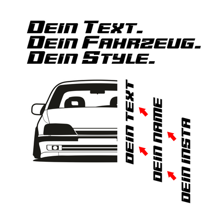 Opel Omega A BJ 1986 – personalisierbares Shirt & Hoodie