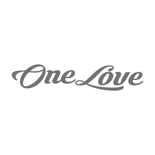 One Love 17 cm Sticker