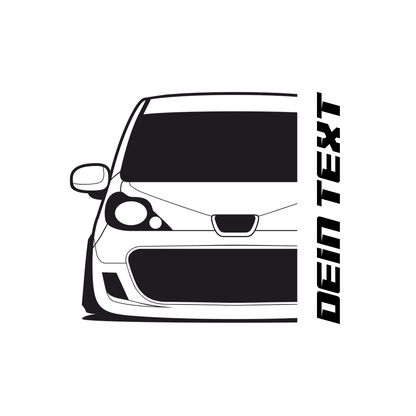 Peugeot 107 MY 2010 – customizable Shirts & Hoodies