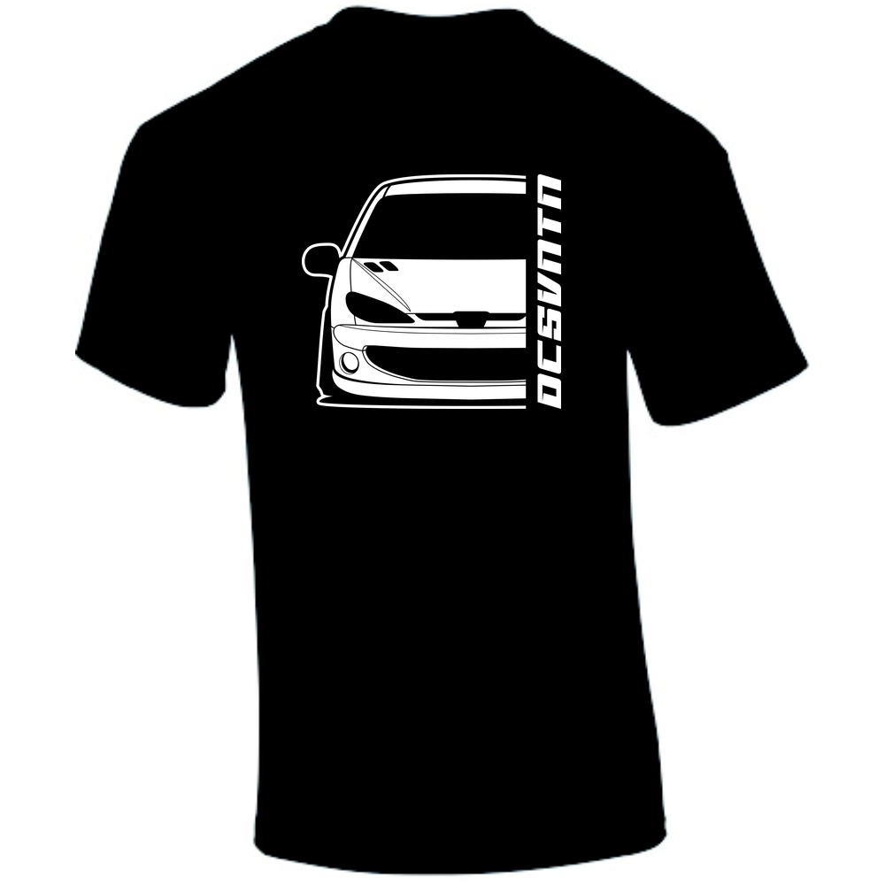 Peugeot 206 GT MY 1998 – customizable Shirts & Hoodies