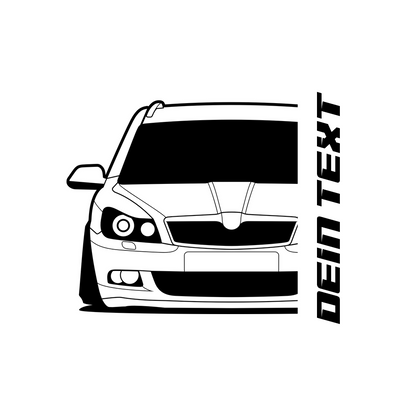 Skoda Octavia II Facelift MY 2009 – customizable Shirts & Hoodies
