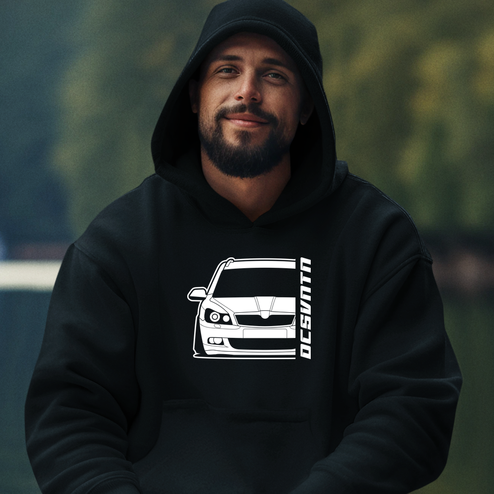 Skoda Octavia II Facelift MY 2009 – customizable Shirts & Hoodies