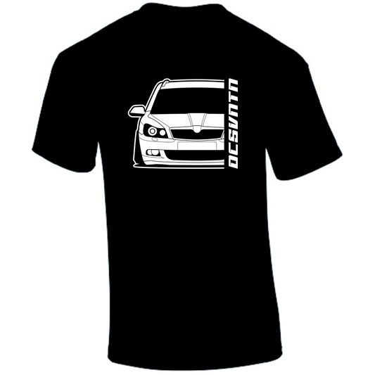 Skoda Octavia II Facelift BJ 2009 – personalisierbares Shirt & Hoodie